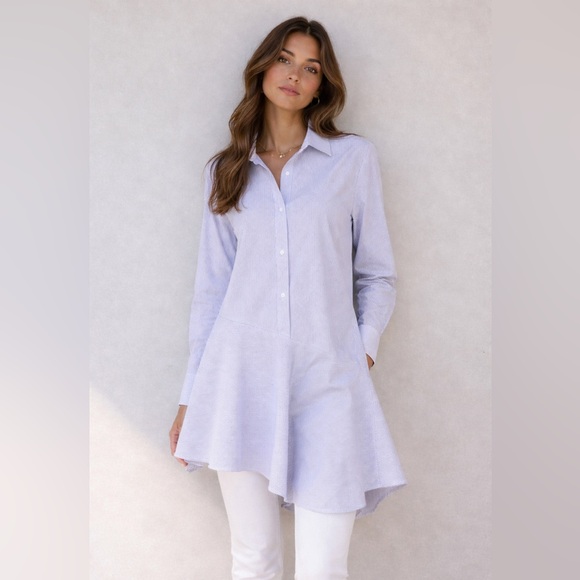 b.young Tops - b.young Asymmetrical Dress Shirt size 8